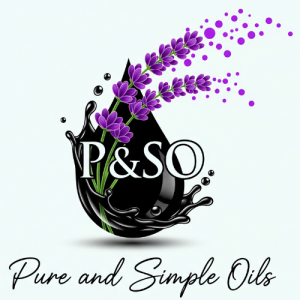 Pure and Simple Oils logo for d?TERRA essential oils educator and mentor located in Oregon serving international clients